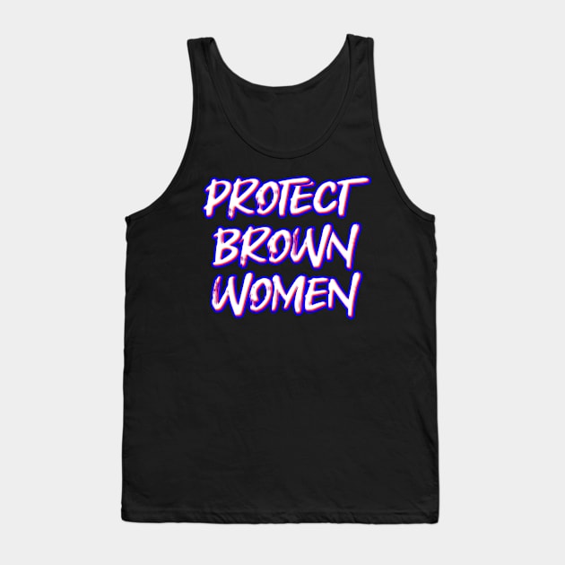 Protect Brown Women Tank Top by Fly Beyond